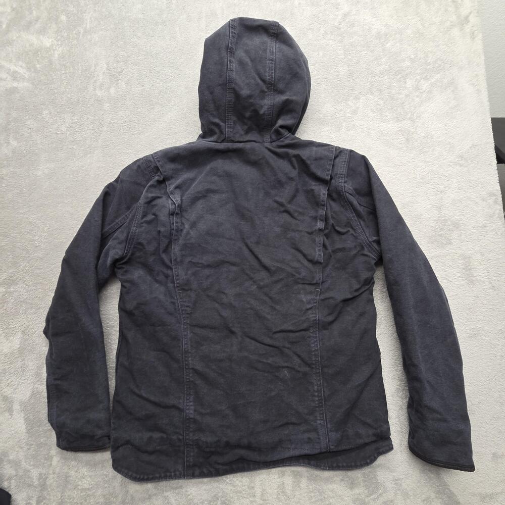 Carhartt Jacket Womens M Black Anorak Hooded Lined Insulated Full Zip OJ4392-W - Picture 7 of 11